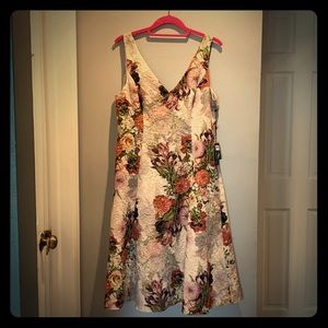 NWT Adrianna Papell Floral Cocktail Dress